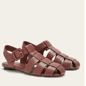 Everlane THE DAY FISHERMAN SANDAL in Rum Size 11
